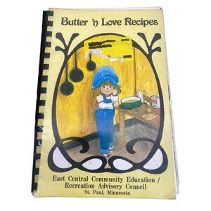 Vintage "Butter n Love Recipes" Cookbook